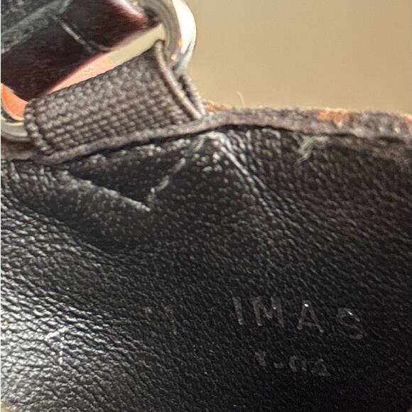 Donald J Pliner Women’s 7 Cheetah Print Leather Shimmer Slingback Peep Toe Heels - Picture 9 of 10